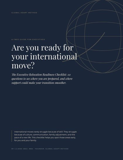Cover of the Executive Relocation Readiness Checklist